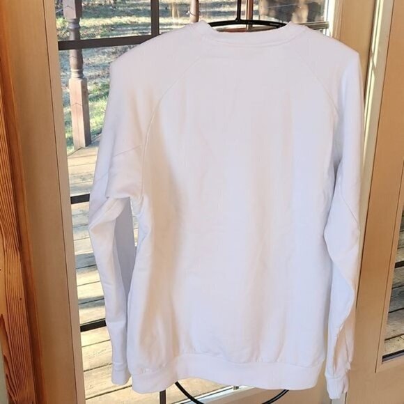 Columbia Graphic Logo 2 Pockets Crew Neck Long Sleeve Sz. M (XL) Sweatshirt - Picture 5 of 9